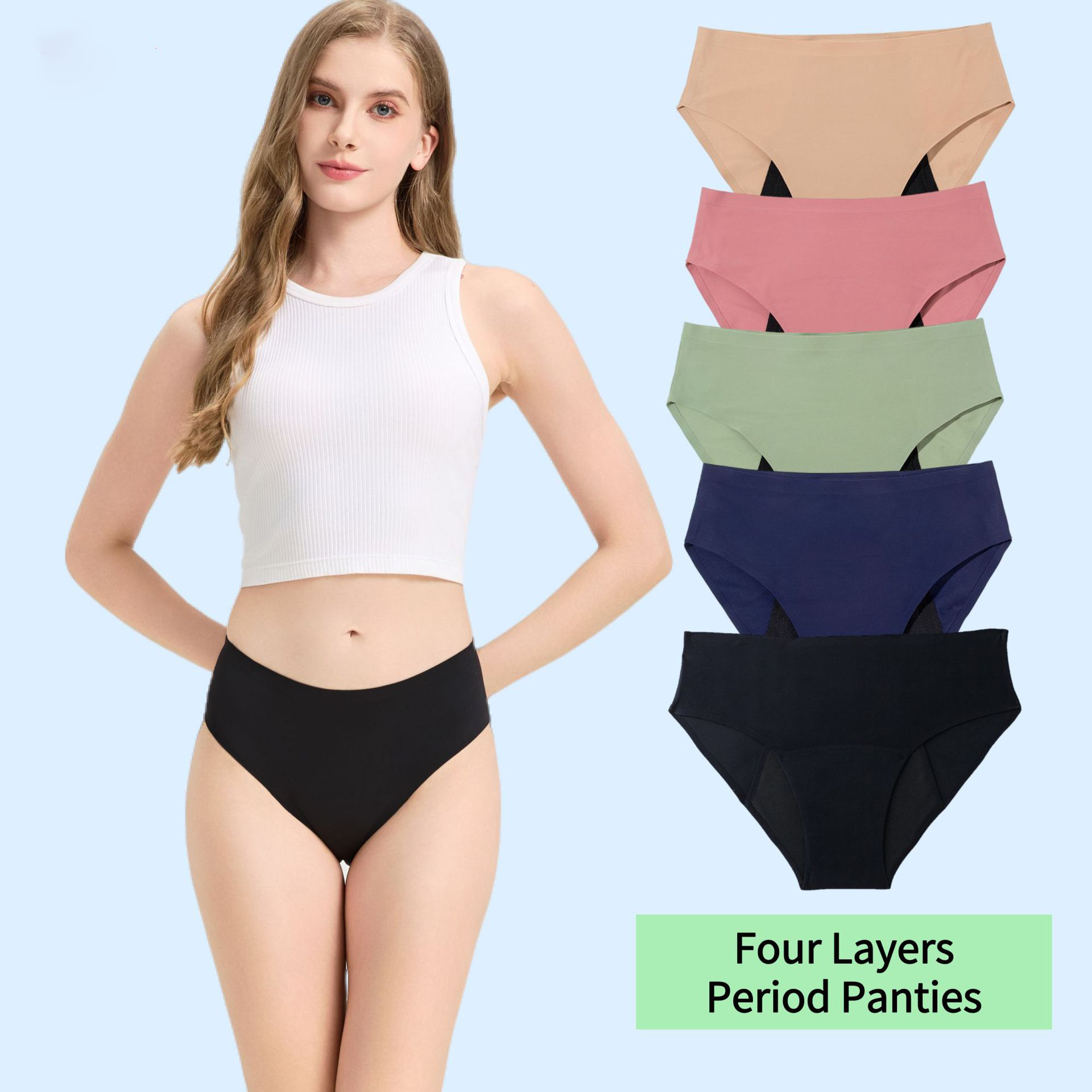 여성용 생리 팬티 50ml 흡수 용량 4중 방수 생리  - Period Panty Absorbent 리뷰 및 가격